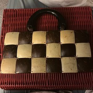 Yoa Coconut Squared Purse